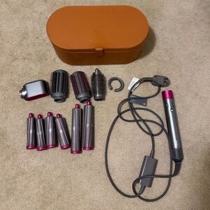 Dyson Hair Wrap + accessories + leather case